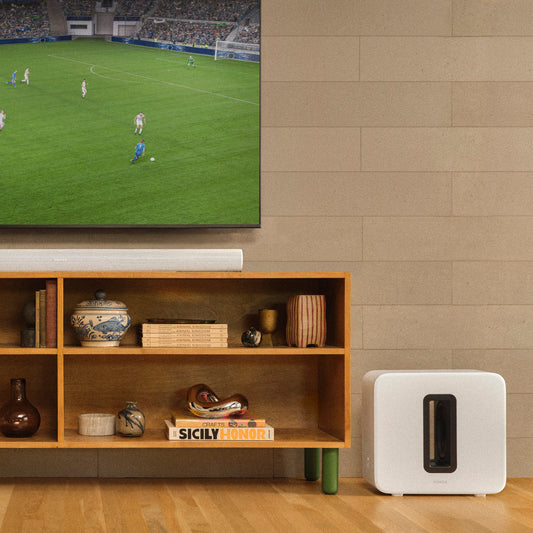 La experiencia de ver el fútbol en casa con el sonido envolvente de Sonos